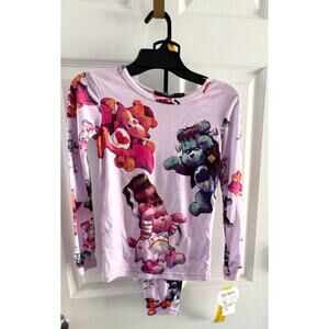 NWT Care Bears Pajama Set Size 10 Kids